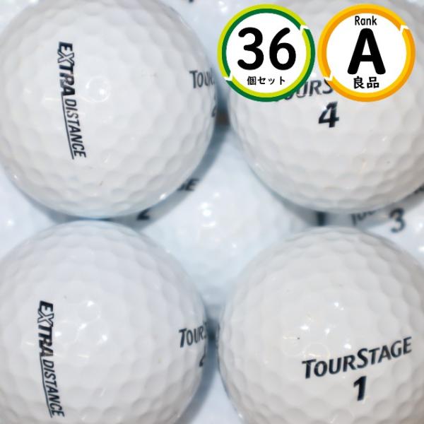 Aランク 36個 ツアーステージ エクストラディスタンス 良品 ロストボール ブリヂストン ブリジス...