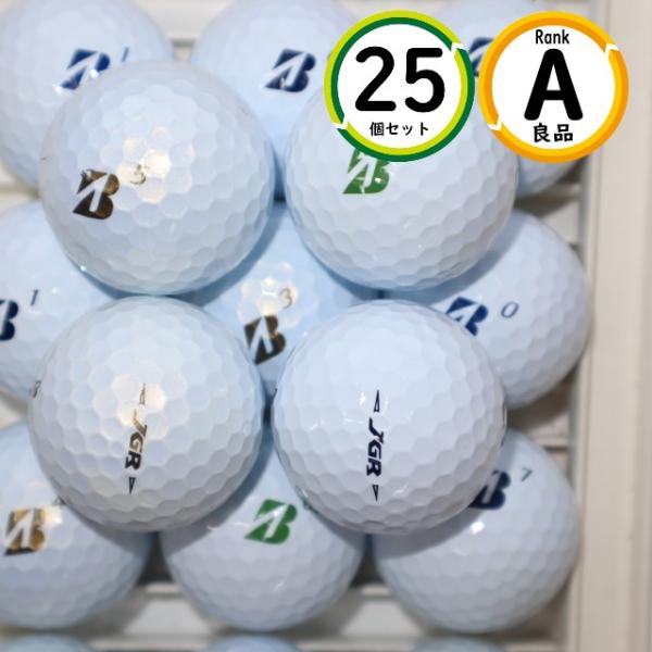 Aランク 25個 2021年モデル TOURB JGR 良品 ホワイト ブリヂストン ロストボール ...