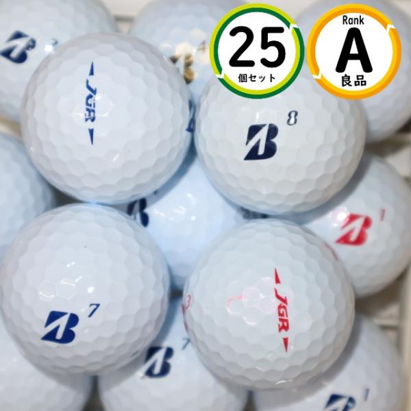 Aランク 25個 TOURB JGR 良品 ホワイト ブリヂストン ロストボール 送料無料