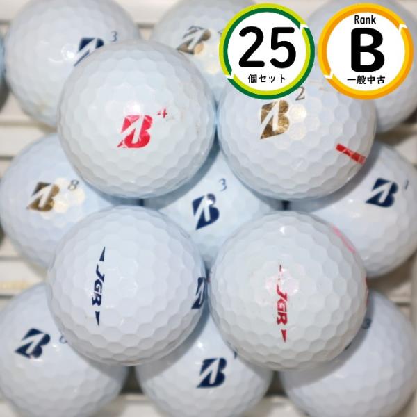 25個 TOURB JGR Bランク ホワイト ブリヂストン 中古 ロストボール 送料無料