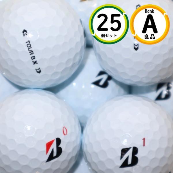 Aランク 25個 2024年モデル TOURB X ホワイト ブリヂストン ツアーｂ ロストボール ...