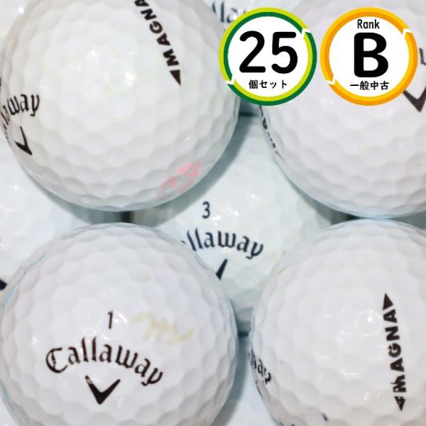 25個 キャロウェイ スーパーソフト マグナ Bランク 中古 SUPERSOFT MAGNA ロスト...