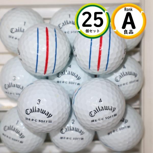 Aランク 25個 Callaway ERC SOFT 良品 キャロウェイ 送料無料 E・R・C ソフ...