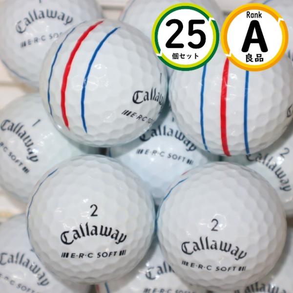 Aランク 25個 Callaway ERC SOFT 良品 キャロウェイ 送料無料 E・R・C ソフ...