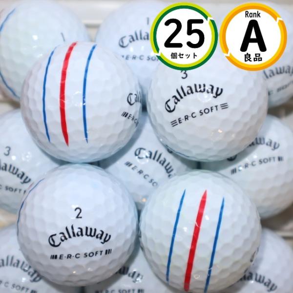 Aランク 25個 Callaway ERC SOFT 良品 キャロウェイ 送料無料 E・R・C ソフ...