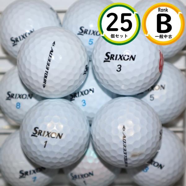 25個 スリクソン AD333 TOUR Bランク ホワイト ロストボール 中古 SRIXON ダン...