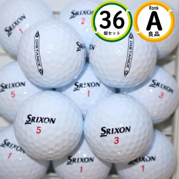 Aランク 36個 2022年モデル SRIXON DISTANCE 良品 ダンロップ スリクソン デ...