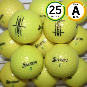 Aランク 25個 2020年モデル スリクソン トライスター イエローカラー 良品 ダンロップ TRI STAR ロストボール 送料無料｜golfandreuse