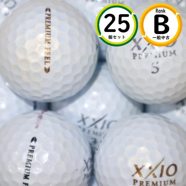 25個 ゼクシオ プレミアム Bランク ホワイト ダンロップ XXIO premium 中古 ロスト...