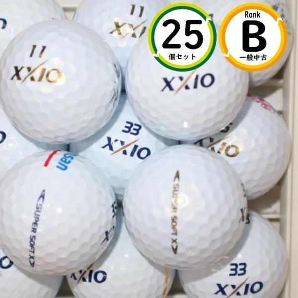 25個 ゼクシオ スーパーソフトX Bランク XXIO SUPER SOFT X ダンロップ 中古 ...