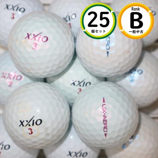25個 XXIO UX-AERO Bランク ゼクシオ ダンロップ 中古 ロストボール 送料無料