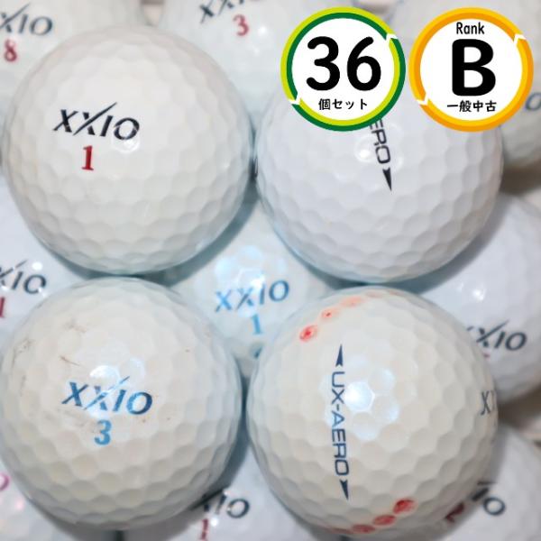 36個 XXIO UX-AERO Bランク ゼクシオ ダンロップ 中古 送料無料 ロストボール