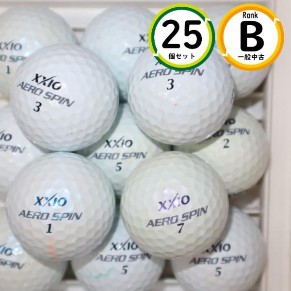 25個 ゼクシオ エアロスピン Bランク ダンロップ XXIO AERO SPIN 中古 ロストボー...