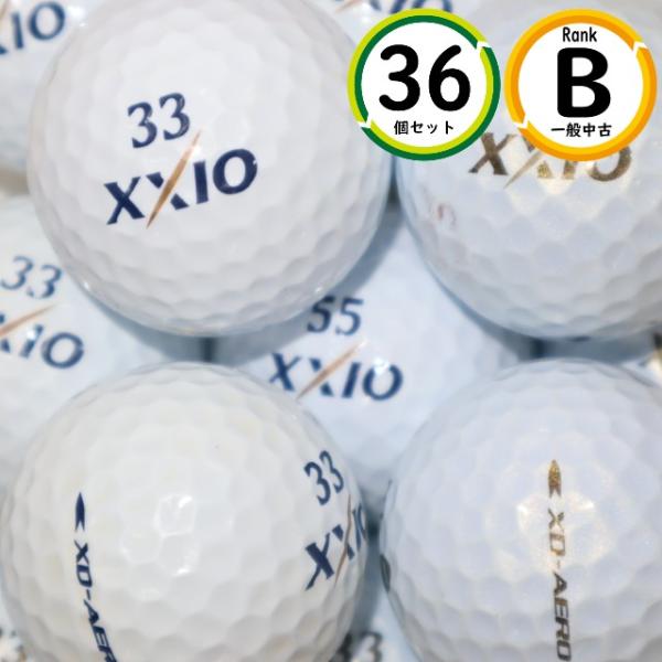 36個 ゼクシオ XD-AERO Bランク ダンロップ XXIO 中古 ロストボール 送料無料