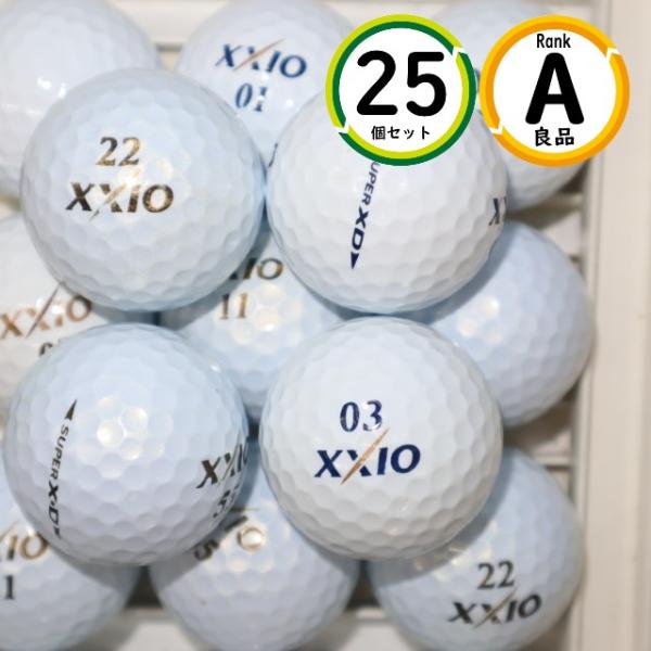 Aランク 25個 ゼクシオ スーパーXD 良品 XXIO SUPER XD ダンロップ ロストボール...