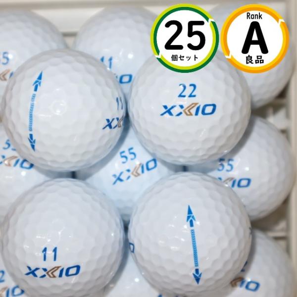Aランク 25個 ゼクシオ イレブン 良品 ホワイト ダンロップ XXIO ELEVEN ロストボー...