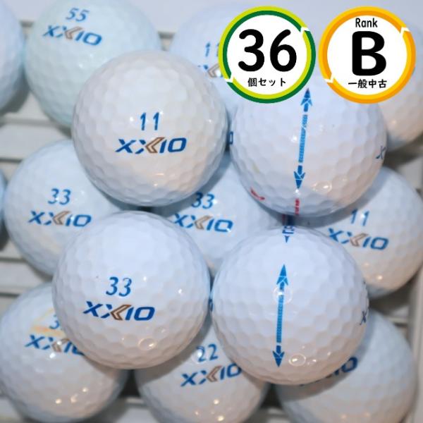 36個 ゼクシオ イレブン Bランク ホワイト ダンロップ XXIO ELEVEN ロストボール 送...