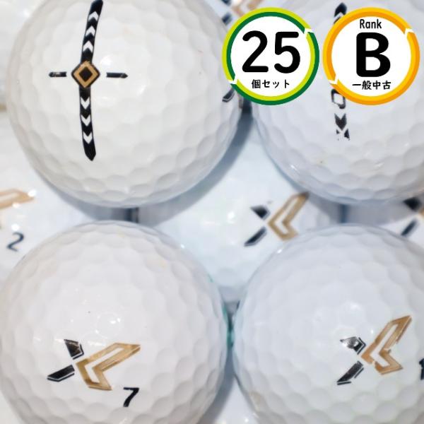 25個 ゼクシオ エックス Bランク ダンロップ XXIO X ロストボール 送料無料