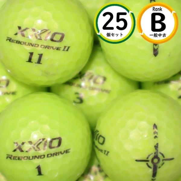 25個 ゼクシオ リバウンド ドライブ Bランク ホワイト XXIO REBOUND DRIVE 中...