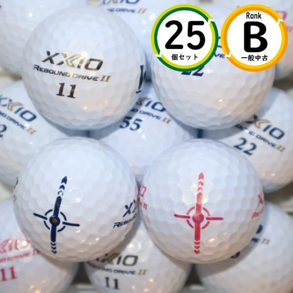 25個 ゼクシオ リバウンド ドライブ Bランク ホワイト XXIO REBOUND DRIVE 中...