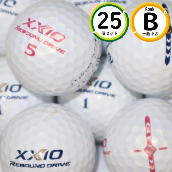 25個 ゼクシオ リバウンド ドライブ Bランク ホワイト XXIO REBOUND DRIVE 中...