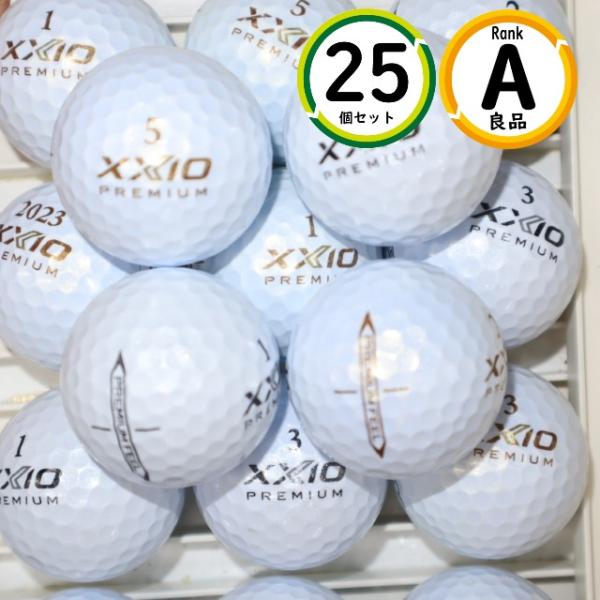 Aランク 25個 2022年モデル ゼクシオ プレミアム 良品 ホワイト ダンロップ XXIO pr...