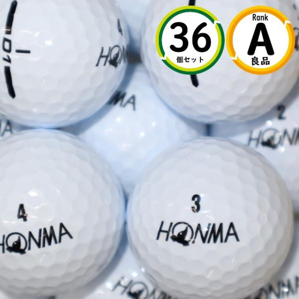 Aランク 36個 D1 2024年モデル 良品 ホンマ ホワイト  HONMA ロストボール ゴルフ...