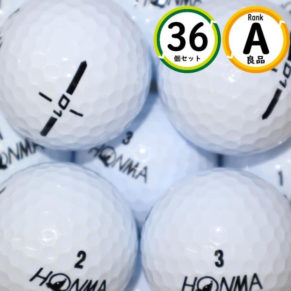 Aランク 36個 D1 2024年モデル 良品 ホンマ ホワイト  HONMA ロストボール ゴルフ...