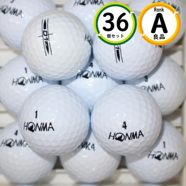 Aランク 36個 D1 2022年モデル 良品 ホンマ ホワイト  HONMA ロストボール ゴルフ...