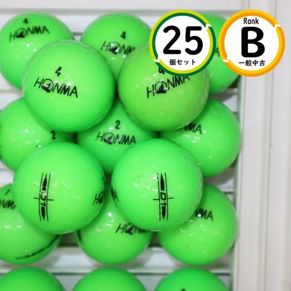 25個 2022年モデル ホンマ D1 グリーンカラー Bランク HONMA 中古 ロストボール ゴ...