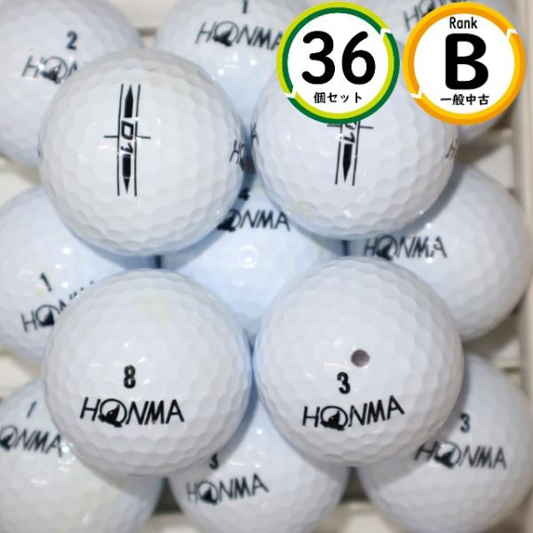 3ダース 2022年モデル ホンマ D1 Bランク HONMA 中古 ロストボール ゴルフボール 送...
