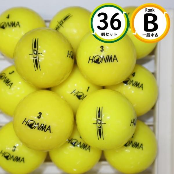 3ダース 2022年モデル ホンマ D1 イエロー Bランク HONMA 中古 ロストボール ゴルフ...