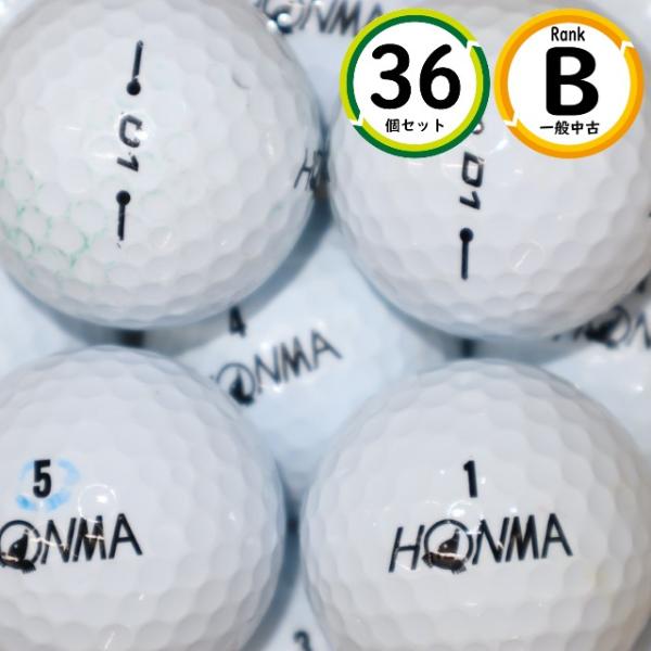 3ダース ホンマ D1 2020年モデル Bランク HONMA 中古 ロストボール ゴルフボール 送...