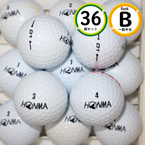 3ダース ホンマ D1 2020年モデル Bランク HONMA 中古 ロストボール ゴルフボール 送...