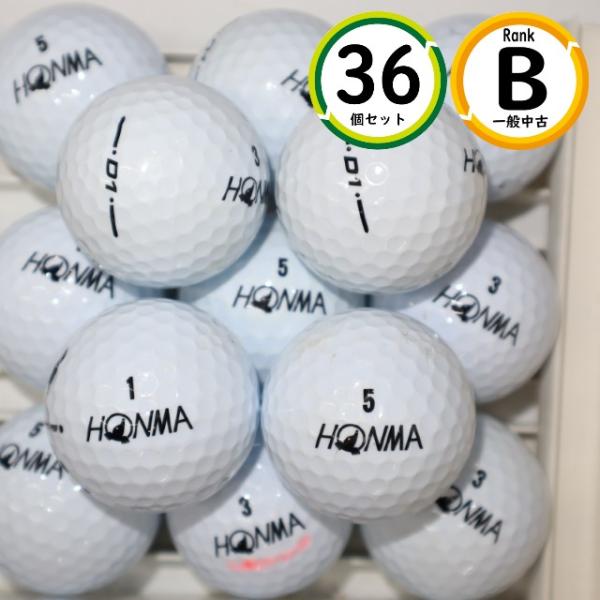 3ダース ホンマ D1 2018年モデル Bランク HONMA 中古 ロストボール ゴルフボール 送...