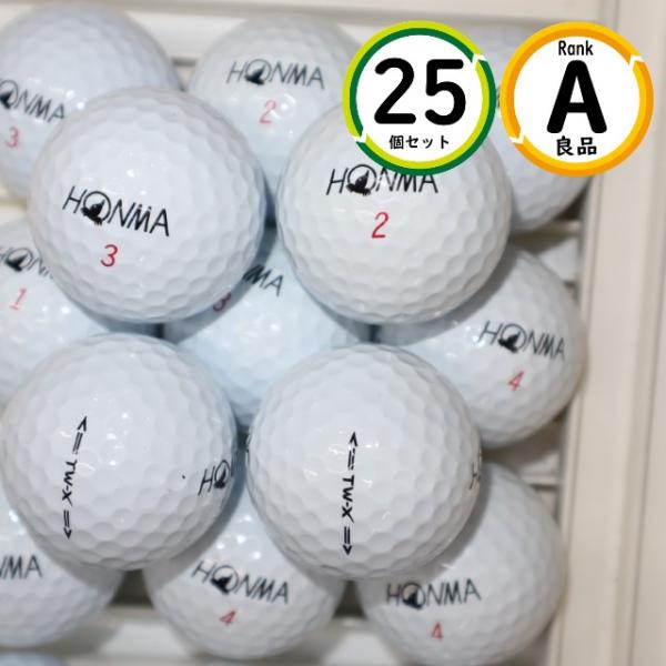 Aランク 25個 ホンマ TW-X 2019年モデル 良品  HONMA ロストボール ゴルフボール...