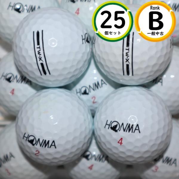 25個 ホンマ TW-X 2021年モデル ホワイト Bランク  HONMA 中古 ロストボール ゴ...