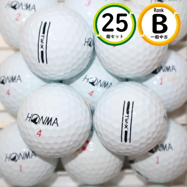 25個 ホンマ TW-X 2021年モデル ホワイト Bランク  HONMA 中古 ロストボール ゴ...