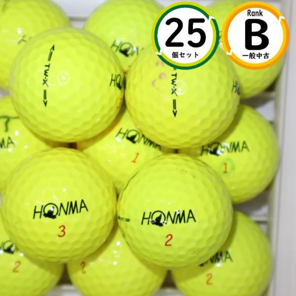 25個 ホンマ TW-X 2019年モデル イエローカラー Bランク  HONMA 中古 ロストボー...