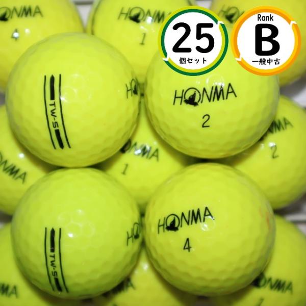 25個 ホンマ TW-S 2021年モデル イエローカラー Bランク  HONMA 中古 ロストボー...