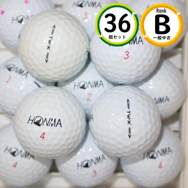 36個 ホンマ TW-X 2019年モデル ホワイト Bランク  HONMA 中古 ロストボール ゴ...