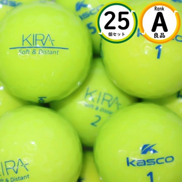Aランク 25個 キャスコ キラ ソフト＆ディスタント グリーン 良品 カラーボール ロストボール ...