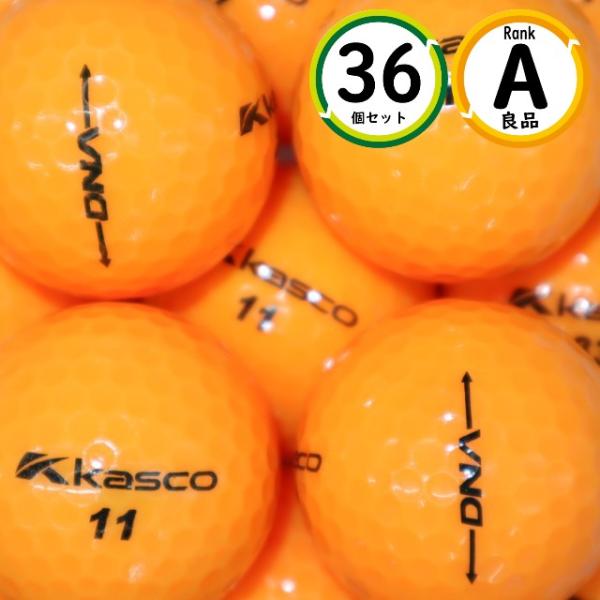 Aランク 36個 キャスコ DNA  良品 オレンジカラー ゴルフボール ロストボール 送料無料 k...