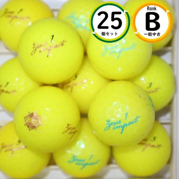 25個 キャスコ ゼウスインパクト イエローカラー Bランク 中古 ZEUS IMPACT ロストボ...