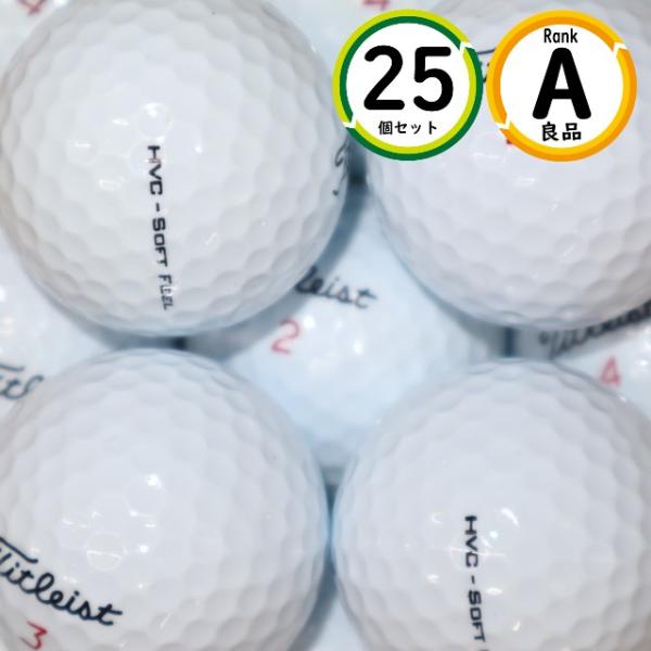 Aランク 25個 タイトリスト HVC ソフトフィール 良品 TITLEIST  soft feel...