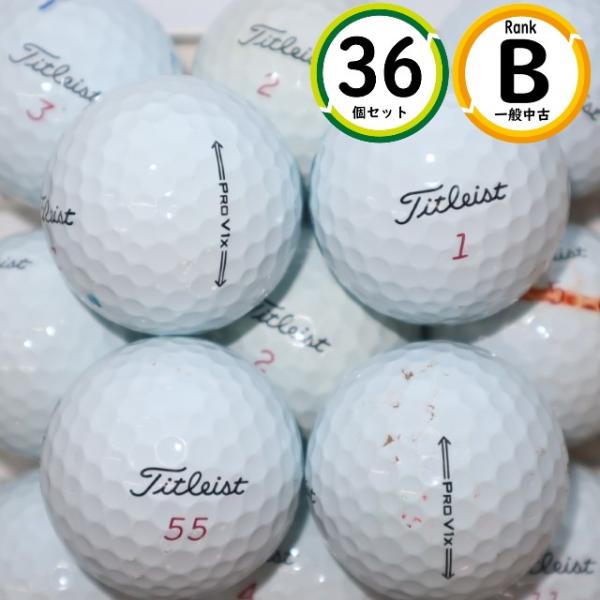 36個 2021年〜2022年モデル プロV1ｘBランク prov1ｘ タイトリスト 中古 ロストボ...