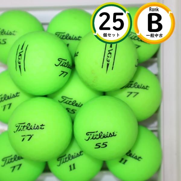 25個 タイトリスト VG3 2020年モデル マットグリーン Bランク 中古 TITLEIST ロ...
