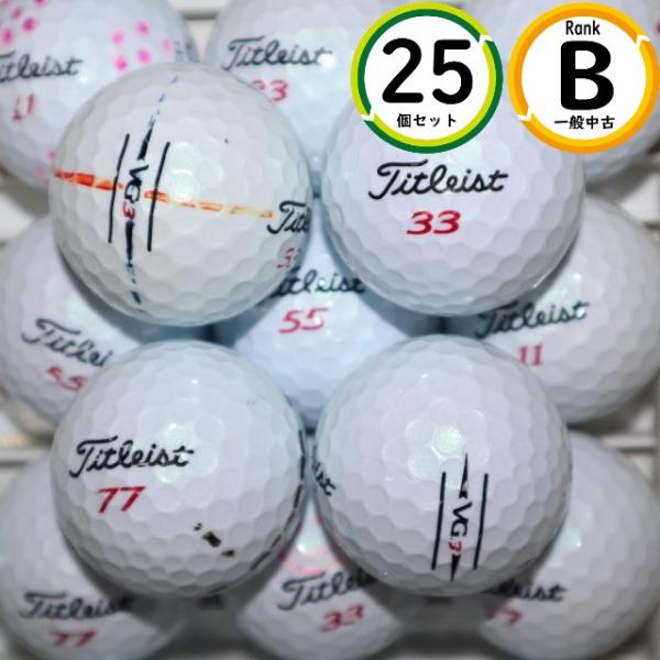 25個 2020年モデル タイトリスト VG3 Bランク 中古 ホワイト TITLEIST ロストボ...