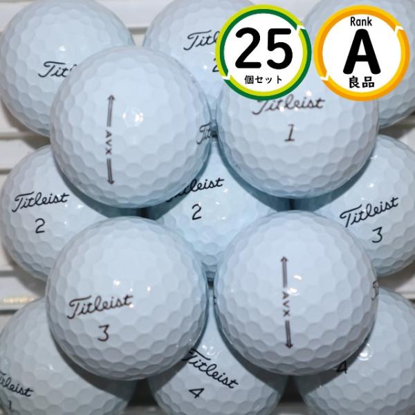 Aランク 25個 2022年モデル タイトリスト AVX 良品 TITLEIST ロストボール 送料...