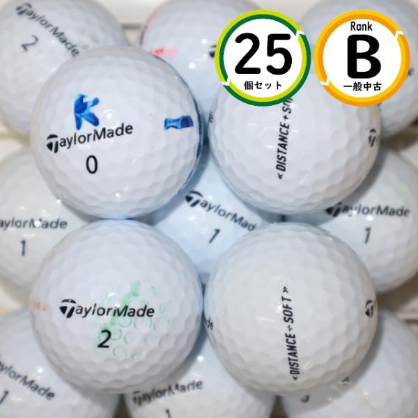 25個 テーラーメイド  ディスタンス プラス ソフト ホワイト Bランク 中古 TAYLORMAD...